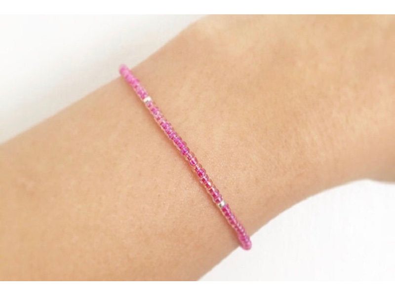 Handmade japanese miyuki seed bead bracelet D