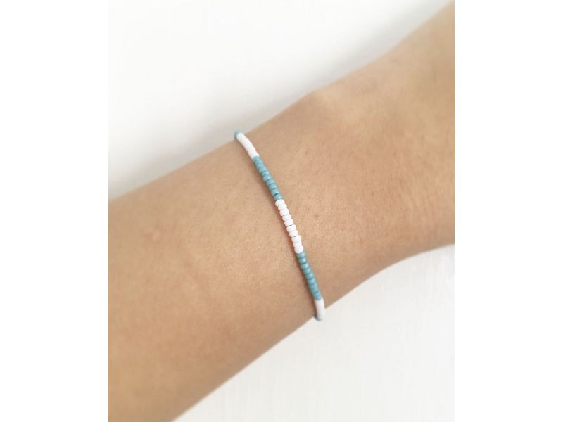 Handmade japanese miyuki seed bead bracelet E