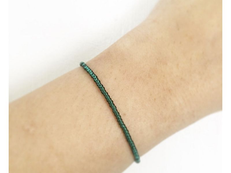 Handmade japanese miyuki seed bead bracelet F