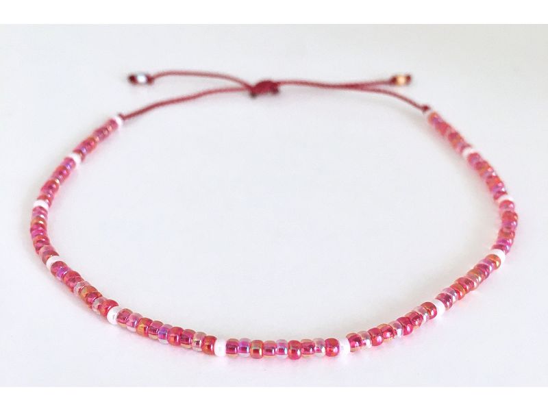 Handmade japanese miyuki seed bead bracelet G